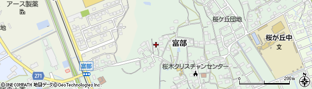 静岡県掛川市富部339周辺の地図