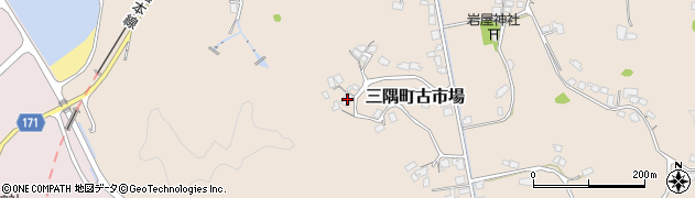 島根県浜田市三隅町古市場1561周辺の地図