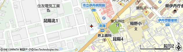 株式会社生田電工周辺の地図