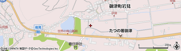 兵庫県たつの市御津町岩見周辺の地図