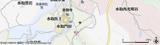 京都府京田辺市水取高井鎌周辺の地図