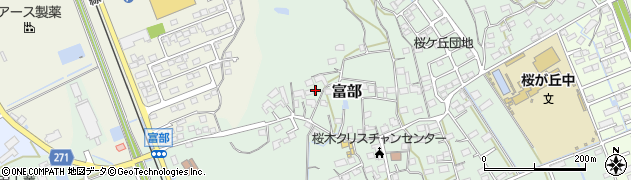 静岡県掛川市富部342周辺の地図