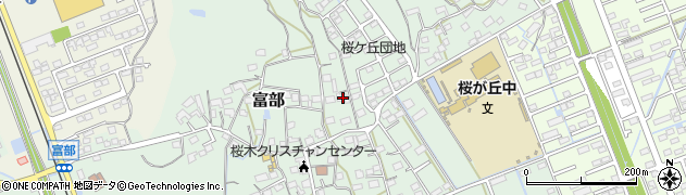静岡県掛川市富部875周辺の地図