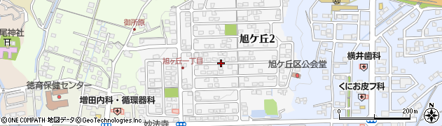 静岡県掛川市旭ケ丘周辺の地図