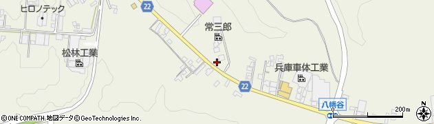 兵庫県三木市福井2153周辺の地図