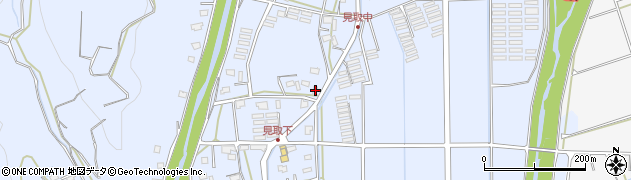 静岡県袋井市見取757周辺の地図