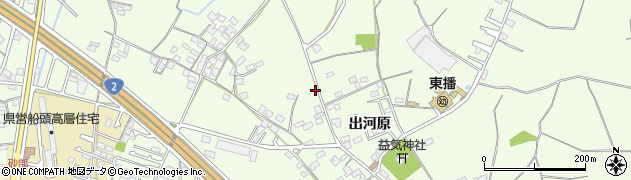 兵庫県加古川市東神吉町出河原618周辺の地図