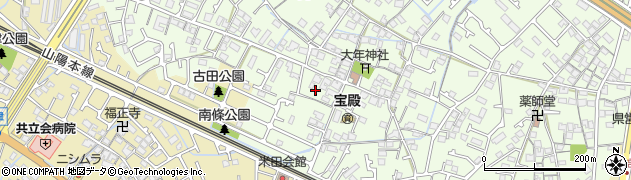 兵庫県加古川市東神吉町西井ノ口713周辺の地図