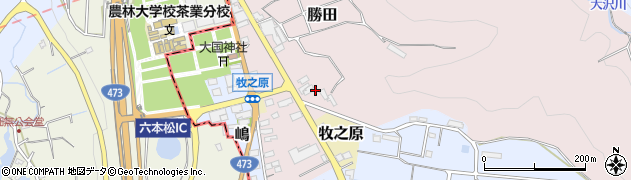 静岡県牧之原市勝田2041周辺の地図