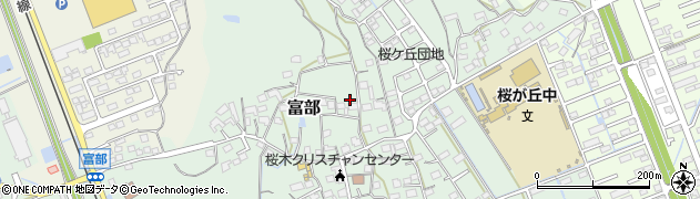 静岡県掛川市富部909周辺の地図