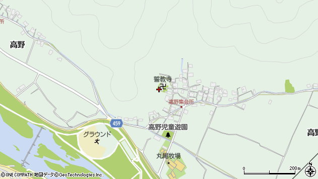 〒678-0171 兵庫県赤穂市高野の地図