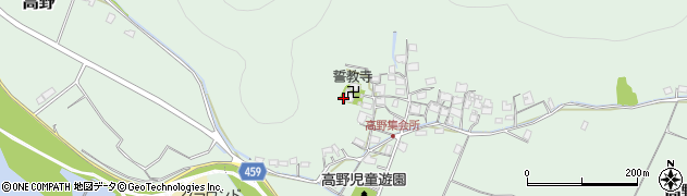 兵庫県赤穂市高野周辺の地図