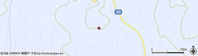 広島県神石郡神石高原町草木249周辺の地図