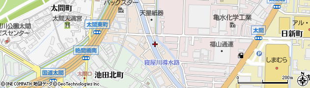 大阪府寝屋川市太間東町3周辺の地図