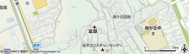 静岡県掛川市富部349周辺の地図