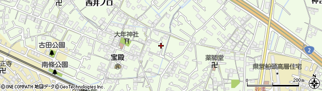 兵庫県加古川市東神吉町西井ノ口127周辺の地図