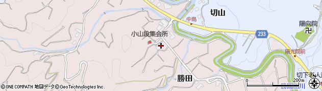 静岡県牧之原市勝田2212周辺の地図