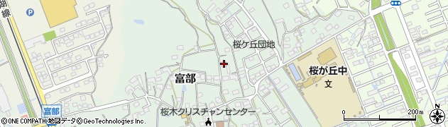 静岡県掛川市富部877周辺の地図