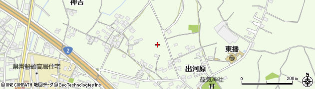 兵庫県加古川市東神吉町出河原622周辺の地図