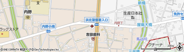 浜松バス株式会社周辺の地図