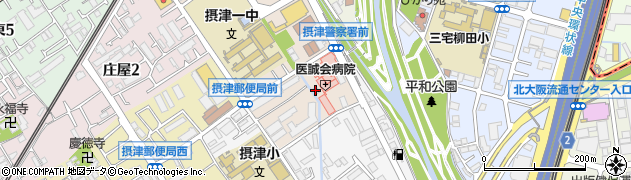 摂津クレーン工事株式会社周辺の地図