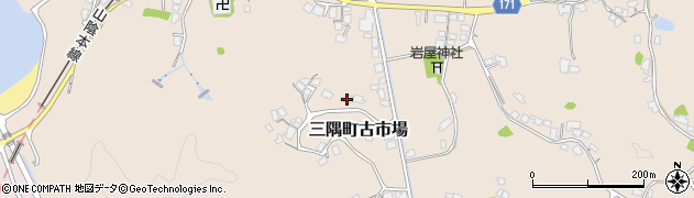 島根県浜田市三隅町古市場1576周辺の地図