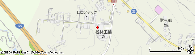 兵庫県三木市福井2190周辺の地図