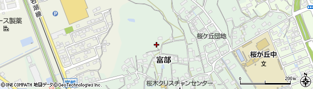 静岡県掛川市富部346周辺の地図