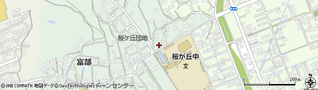 静岡県掛川市富部762周辺の地図