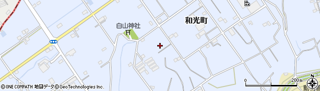 静岡県浜松市中央区和光町周辺の地図