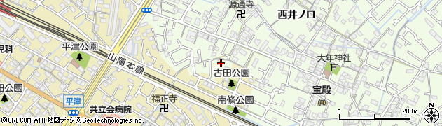 兵庫県加古川市東神吉町西井ノ口651周辺の地図
