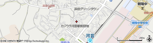 坂倉水道株式会社　河芸営業所周辺の地図