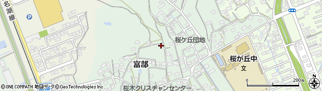 静岡県掛川市富部892周辺の地図