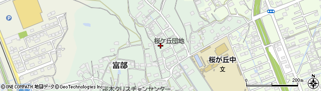 静岡県掛川市富部884周辺の地図