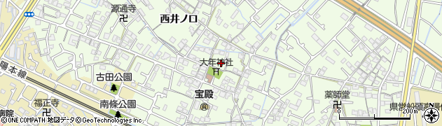 兵庫県加古川市東神吉町西井ノ口746周辺の地図