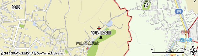 兵庫県姫路市的形町的形331周辺の地図