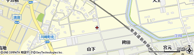 愛知県豊橋市川崎町199周辺の地図