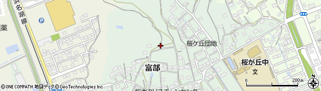 静岡県掛川市富部901周辺の地図