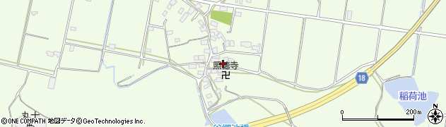 兵庫県加古川市八幡町下村251周辺の地図