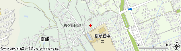 静岡県掛川市富部806周辺の地図