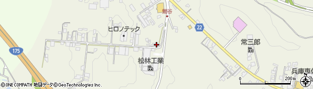 兵庫県三木市福井2256周辺の地図