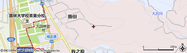 静岡県牧之原市勝田2309周辺の地図