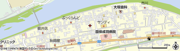 岡山県高梁市成羽町下原717周辺の地図