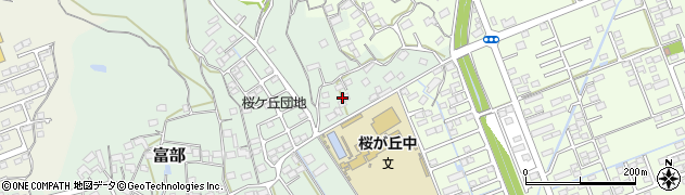 静岡県掛川市富部807周辺の地図