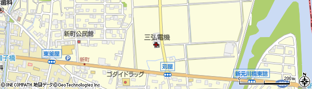 三弘電機株式会社周辺の地図