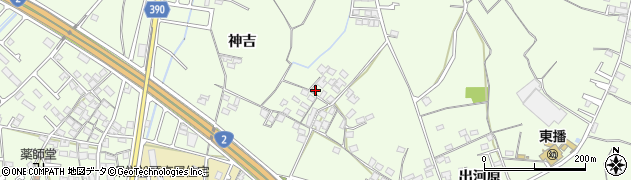 兵庫県加古川市東神吉町出河原685周辺の地図