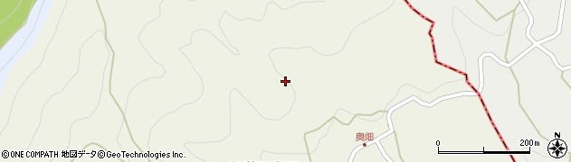 京都府木津川市加茂町奥畑（蝿ケ峰）周辺の地図