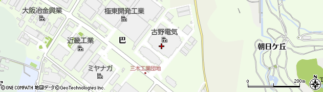 古野電気株式会社　三木工場周辺の地図