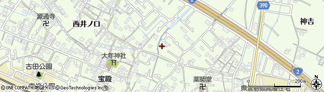 兵庫県加古川市東神吉町西井ノ口44周辺の地図