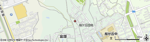 静岡県掛川市富部888周辺の地図